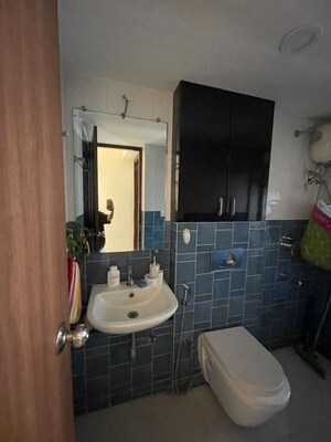 Bathroom in 2 BHK Apartment at Lodha Amara New Tower, Kolshet Road – for Sale
