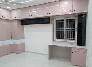 Kitchen in 3 BHK Apartment at Rajapushpa Provincia, Narsingi – for Rent