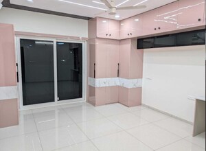 Kitchen in 3 BHK Apartment at Rajapushpa Provincia, Narsingi – for Rent