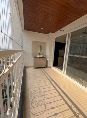 Balcony in 3 BHK Apartment at Prestige Beverly Hills, Kokapet – for Rent