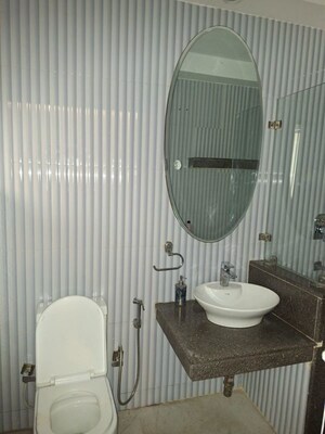 Bathroom in 3 BHK Builder Floor at Delhi Cantonment – for Rent