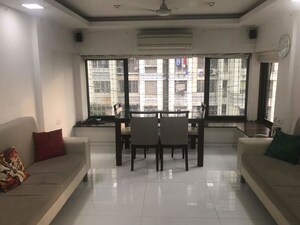 Living Room in 2 BHK Apartment at Gold Coin Apartment, Borivali West – for Rent