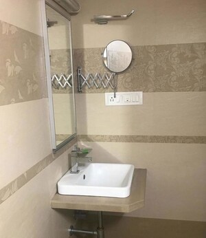 Bathroom in 2 BHK Apartment at Gold Coin Apartment, Borivali West – for Rent