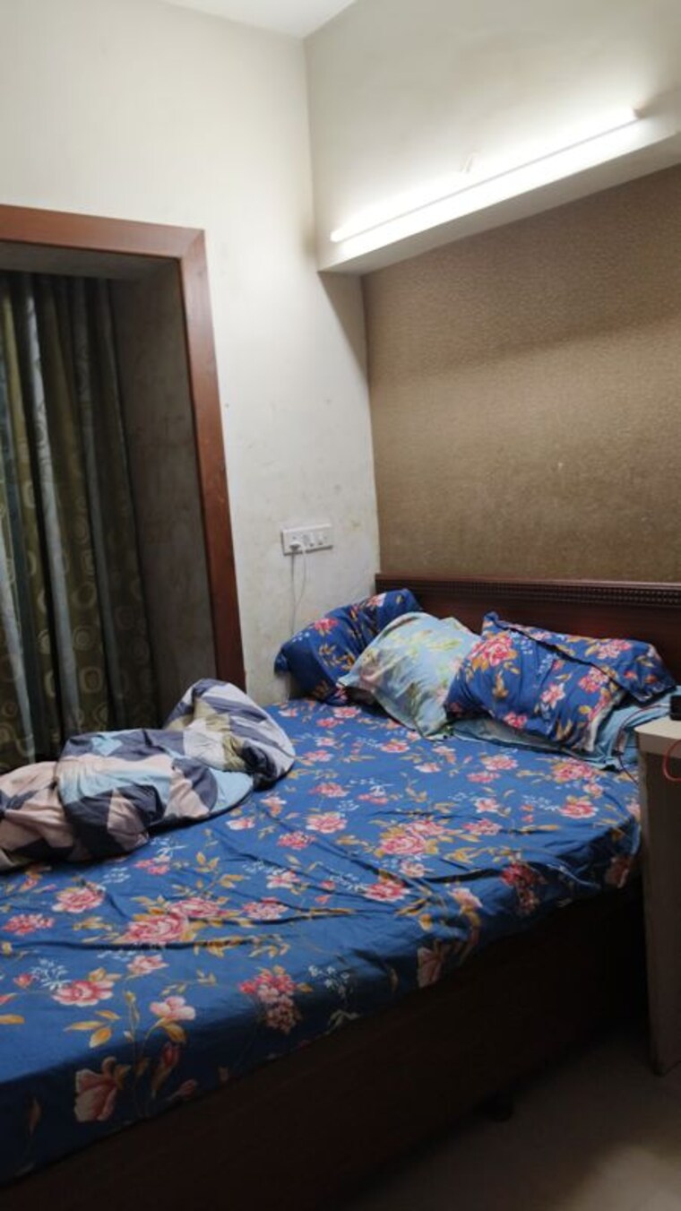 Bedroom, kumar-peninsula 3 Bedroom 1500 Sq.Ft. Apartment In Baner Pune 10323213
