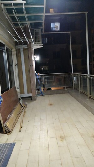 Balcony in 3 BHK Apartment at Kumar Peninsula, Baner – for Rent