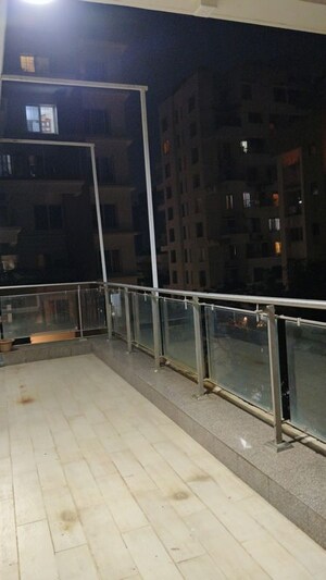 Balcony in 3 BHK Apartment at Kumar Peninsula, Baner – for Rent
