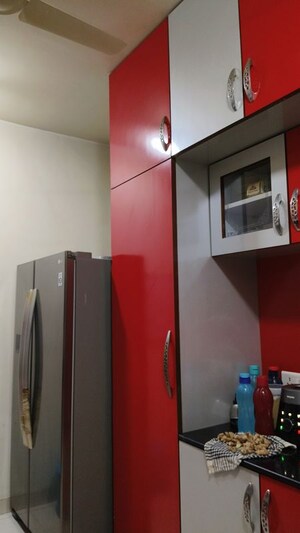 Kitchen in 3 BHK Apartment at Kumar Peninsula, Baner – for Rent