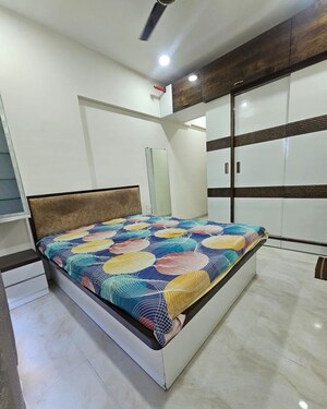 Bedroom in 4 BHK Apartment at Bhoomi Celestia, Malad West – for Rent