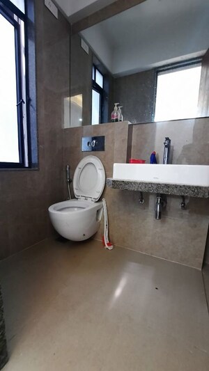 Bathroom in 4 BHK Apartment at Bhoomi Celestia, Malad West – for Rent