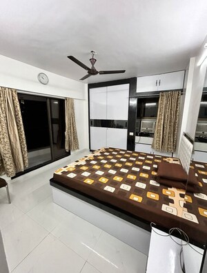 Bedroom in 2 BHK Apartment at Happy Valley Homes, Manpada – for Rent