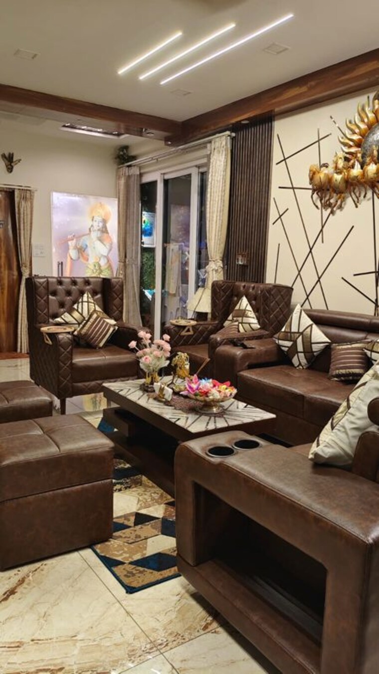 Living Room, ganguly-4-sight-grand-castle 3 Bedroom 2550 Sq.Ft. Apartment In Garia Kolkata 10322668