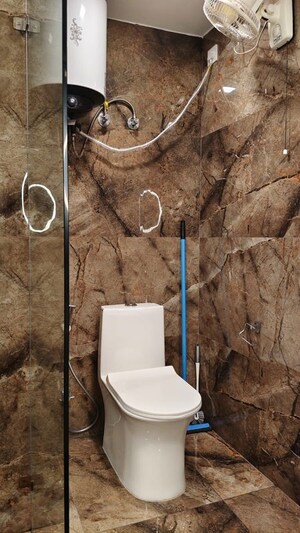 Bathroom in 3 BHK Apartment at Ganguly 4 Sight Grand Castle, Garia – for Sale