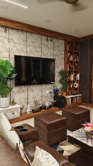 Living Room in 3 BHK Apartment at Ganguly 4 Sight Grand Castle, Garia – for Sale