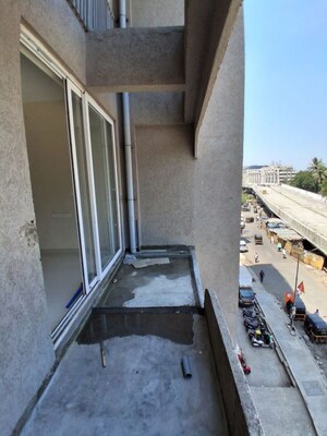 Balcony in 2 BHK Apartment at Kumar Parasmani, Ghatkopar East – for Rent