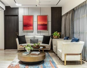 Living Room in 4 BHK Apartment at Imperial Heights Goregaon West, Goregaon West – for Rent