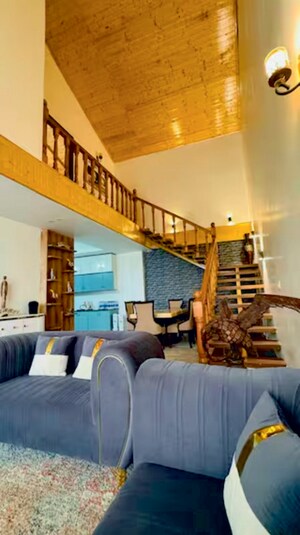 Staircase in 3 BHK Villa at Mukteshwar – for Sale