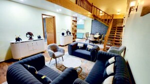 Living Room in 3 BHK Villa at Mukteshwar – for Sale