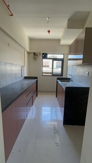 Kitchen in 3 BHK Apartment at Kalpataru Srishti Namaah, Mira Road – for Rent