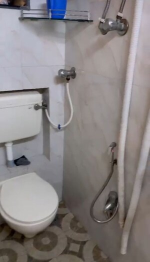 Bathroom in 1 RK Apartment at Anant Niwas Parel, Parel – for Rent