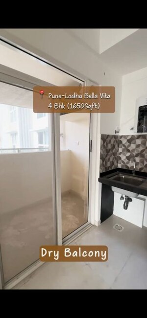 Kitchen in 4 BHK Apartment at Lodha Bella Vita, Nibm Road – for Sale