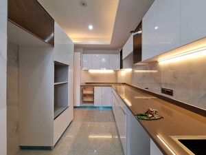 Kitchen in 4 BHK Builder Floor at Ansal API Esencia, Sector 67 – for Sale