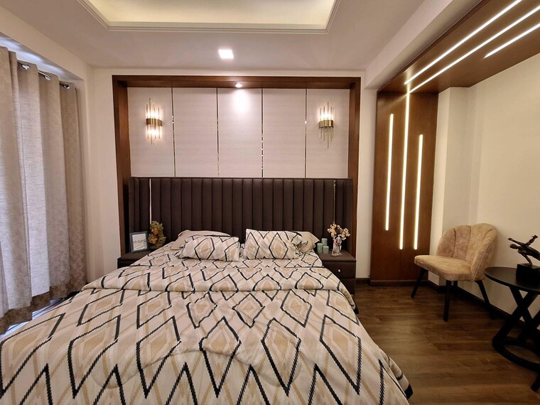 Bedroom, ansal-api-esencia 4 Bedroom 200 Sq.Yd. Builder Floor In Sector 67 Gurgaon 10323563