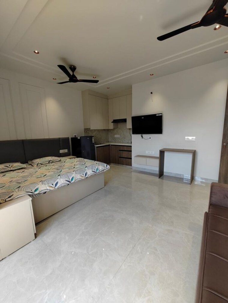 Bedroom, ardee-city Studio 600 Sq.Ft. Builder Floor In Sector 52 Gurgaon 10323565