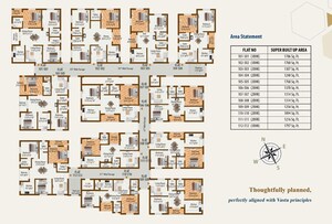 Floor Plan in 3 BHK Apartment at Phulnakhara – for Sale