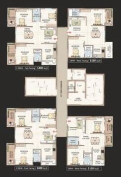 2 BHK + Pooja Room Apartment For Sale in Candeur Landmark
