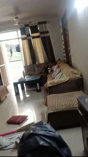 Living Room in 3 BHK Apartment at MCC Signature Homes, Raj Nagar Extension – for Rent