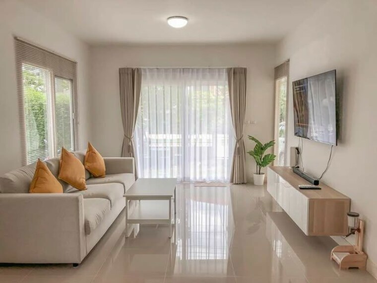 Living Room, aratt-amora-park-view 4 Bedroom 2400 Sq.Ft. Villa In Lingapura Bangalore 10323628
