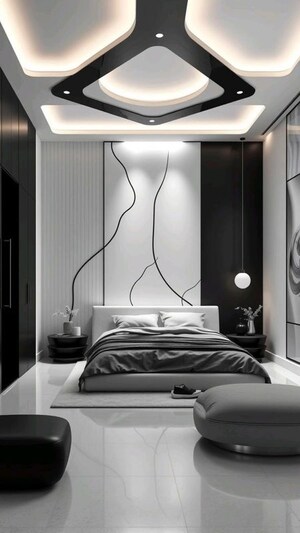 Bedroom in 4 BHK Villa at Aratt Amora Park View, Lingapura – for Sale