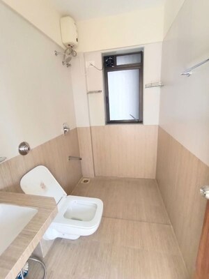 Bathroom in 2 BHK Apartment at BDL Hresa, Chembur – for Rent