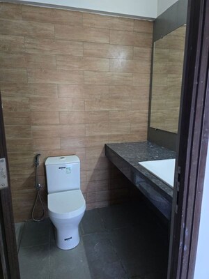 Bathroom in 3 BHK Apartment at Kalpataru Mugnus, Bandra East – for Rent