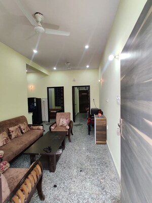 Living Room in 2 BHK Builder Floor at Ansal API Palam Corporate Plaza, Sector 3 – for Rent