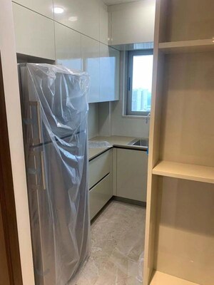 Bathroom in 2 BHK Apartment at Hiranandani Highland, Powai – for Rent