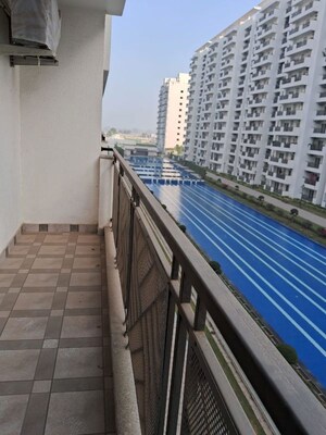Balcony in 4 BHK Apartment at Central Park Flower Valley Aqua Front Towers, Sohna Sector 33 – for Sale