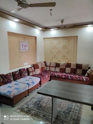 Living Room in 2 BHK Apartment at Kharghar – for Rent