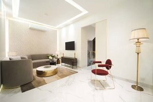 Living Room in 3.5 BHK Apartment at Smart World Orchard, Sector 61 – for Sale