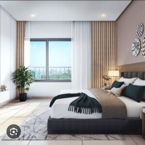 Bedroom in 2 BHK Apartment at Lodha Crown Kolshet, Kolshet Road – for Sale