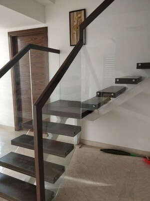 Staircase in 4 BHK Apartment at M3M Golf Estate, Sector 65 – for Sale