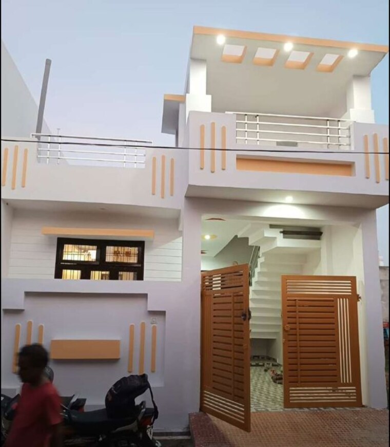 Exterior View, gomti nagar 3 Bedroom 1200 Sq.Ft. Independent House In Gomti Nagar Lucknow 9454342