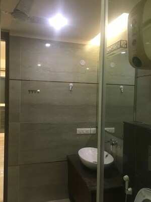 Bathroom in 3 BHK Builder Floor at East Of Kailash – for Rent