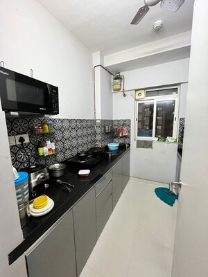 Kitchen in 1 BHK Apartment at Lodha Amara, Kolshet Road – for Rent