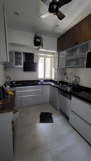 Kitchen in 3 BHK Apartment at Kamdhenu Sai Saakshaat E Wing, Kharghar – for Rent