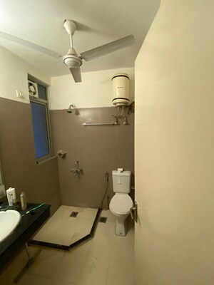 Bathroom in 2 BHK Apartment at Pioneer Park Phase 1, Sector 61 – for Rent