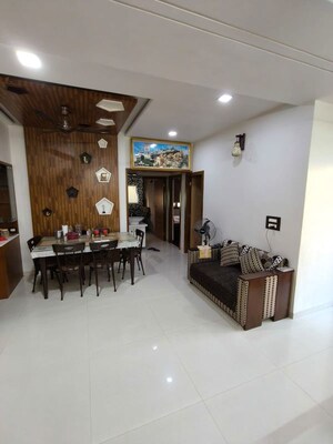 Living Room in 3 BHK Apartment at Ambawadi – for Rent