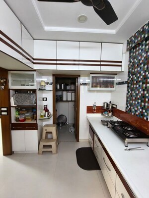 Kitchen in 3 BHK Apartment at Ambawadi – for Rent