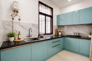 Kitchen in 1 BHK Builder Floor at Kohli One Malibu Town Plot, Sector 47 – for Rent