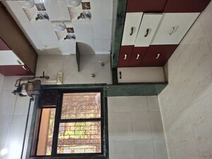 Kitchen in 1 RK Apartment at Gharonda Housing, Ghansoli – for Rent